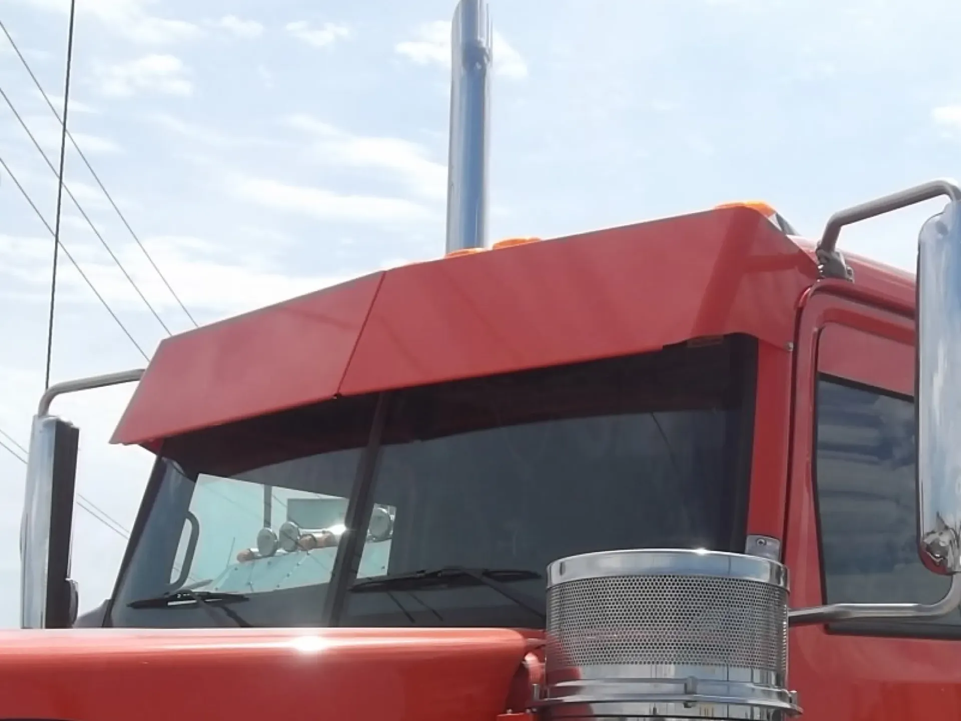 Western Star Low Roof Straight Visors