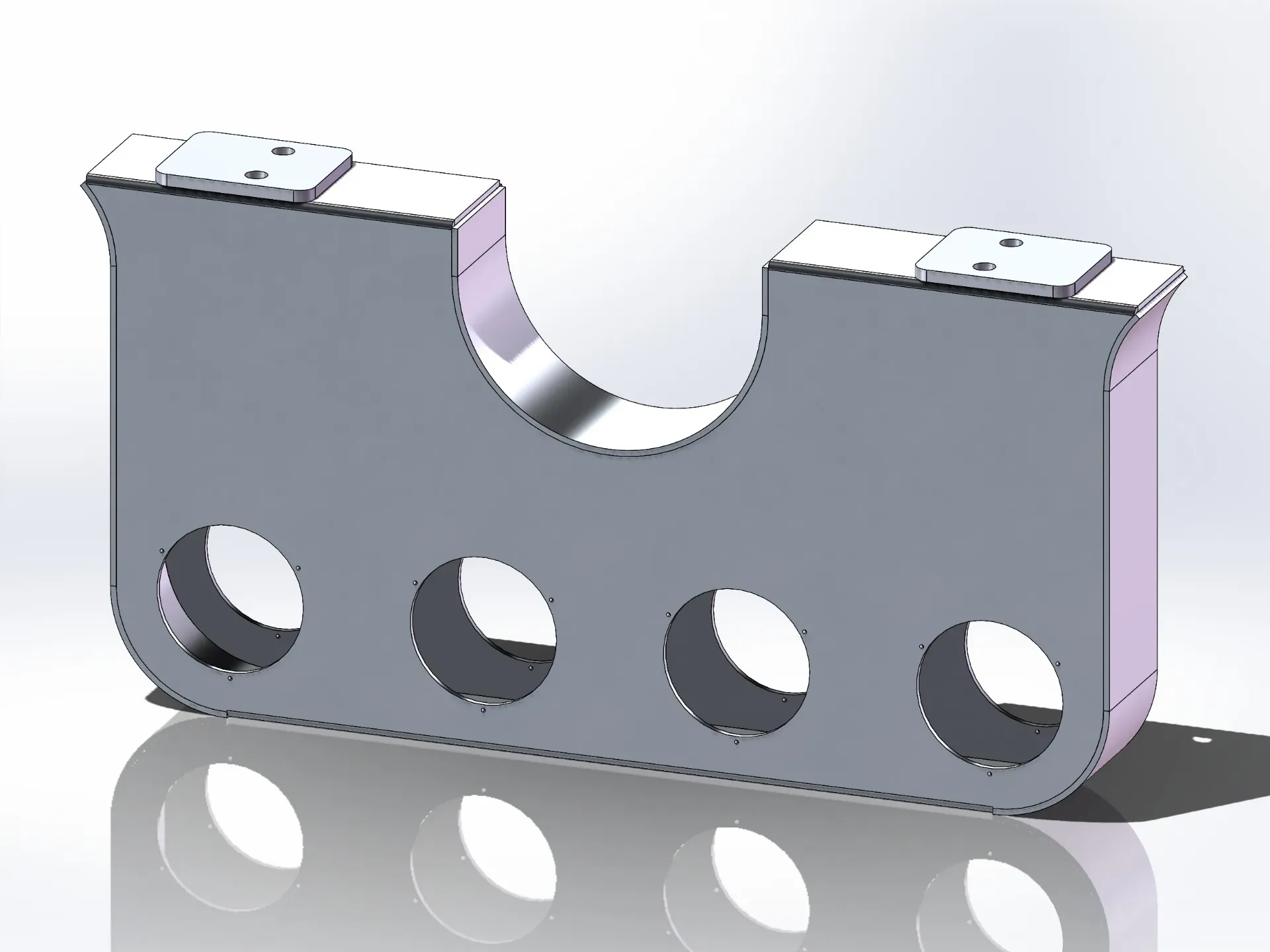 Drive Axle Front Filler Panels - Mirror Stainless