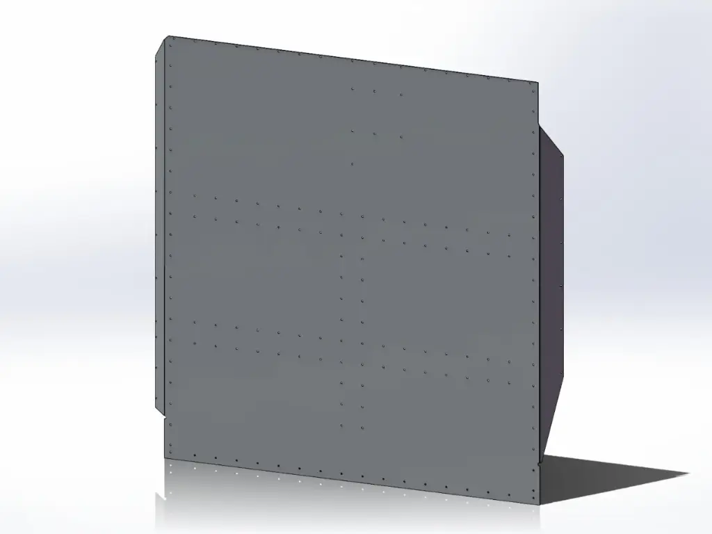 Peterbilt Old Style 379 Sleeper Panels - Passengers Side, 63" (72"), Ultra Cab