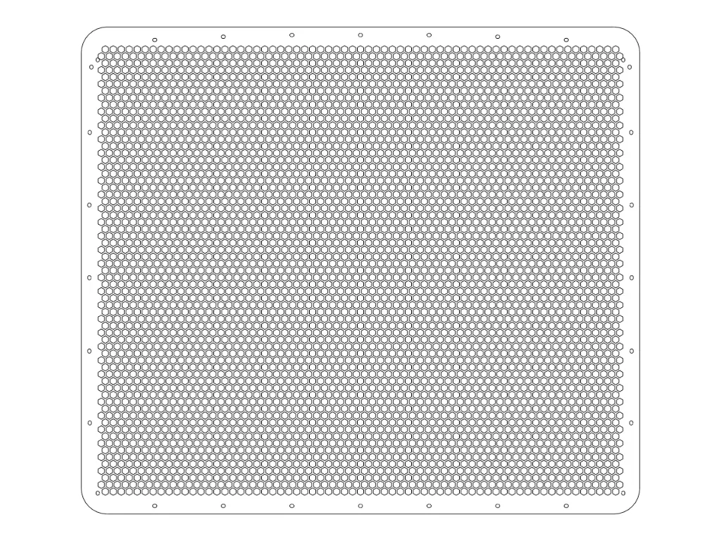 Peterbilt 389/589 Punched Grills