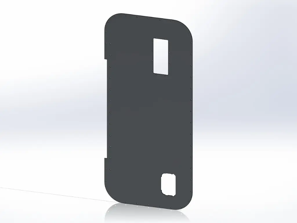 Peterbilt New Style 389 Sleeper Panels  - Doors