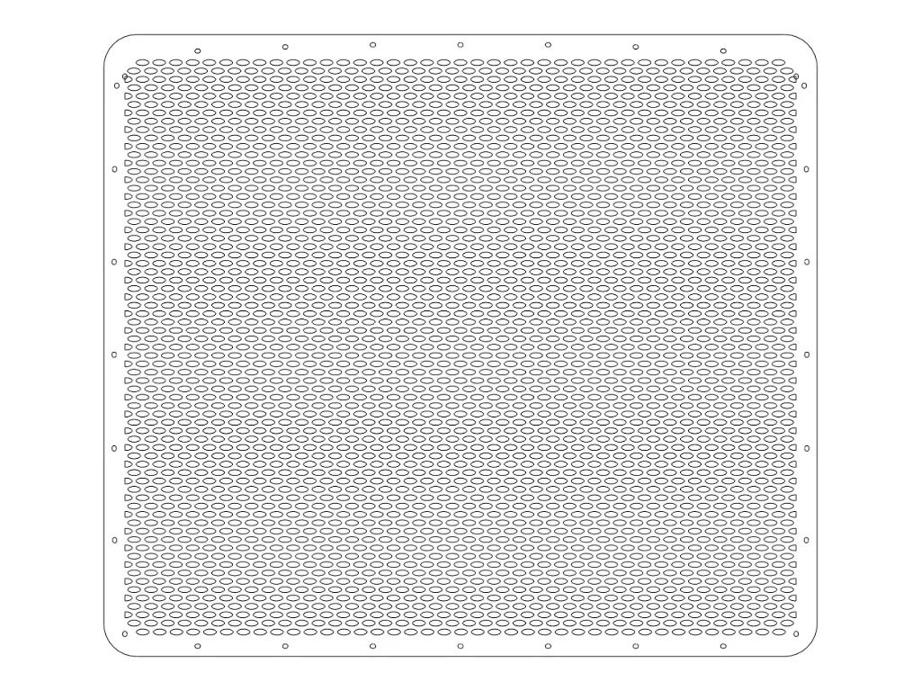 Peterbilt 389/589 Punched Grills