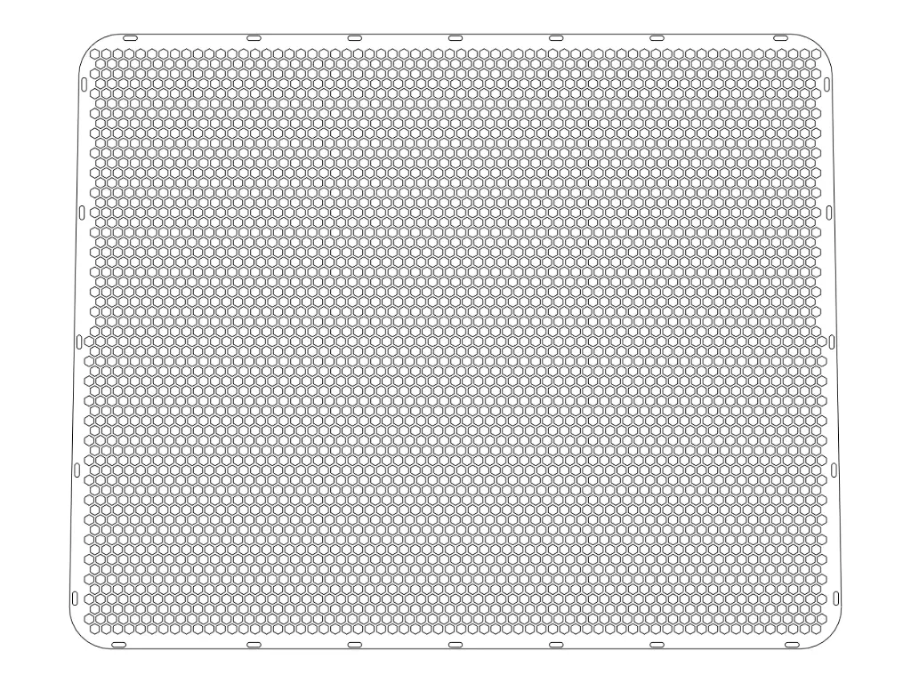 Peterbilt 379 Short Hood Punched Grills