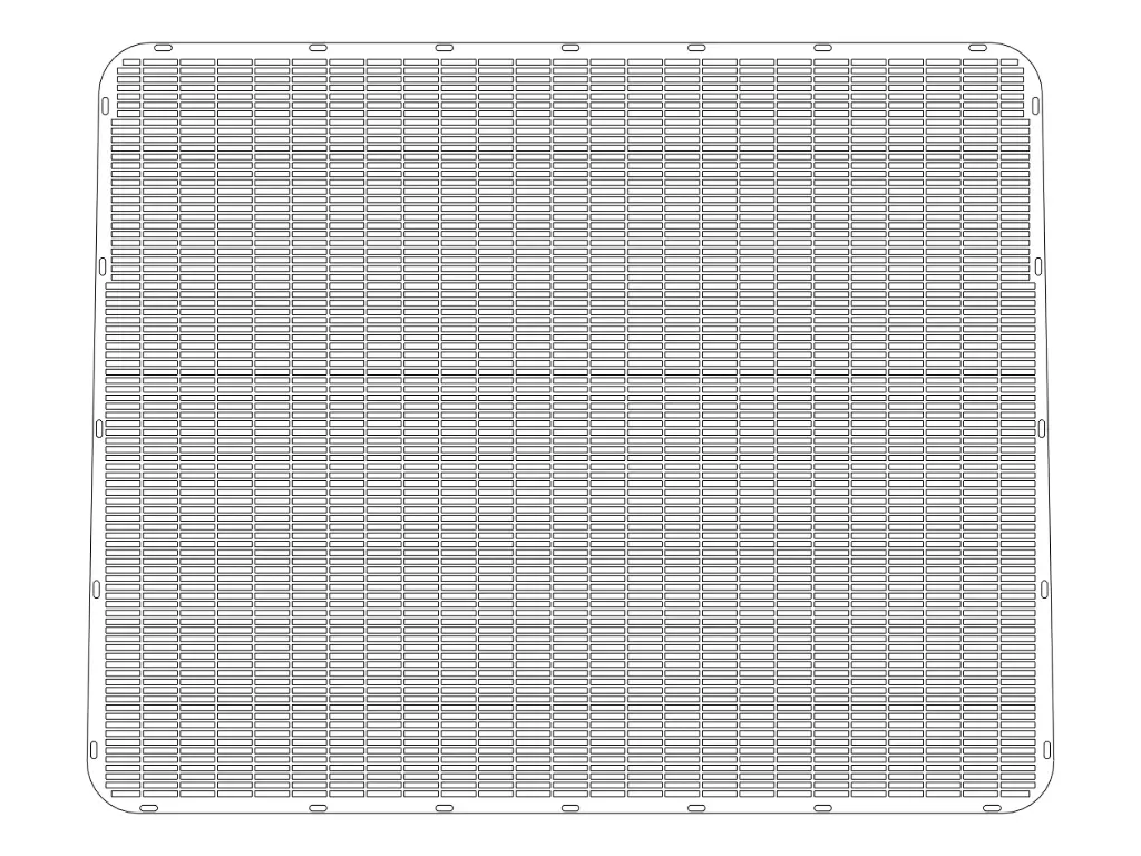 Peterbilt 379 Short Hood Punched Grills