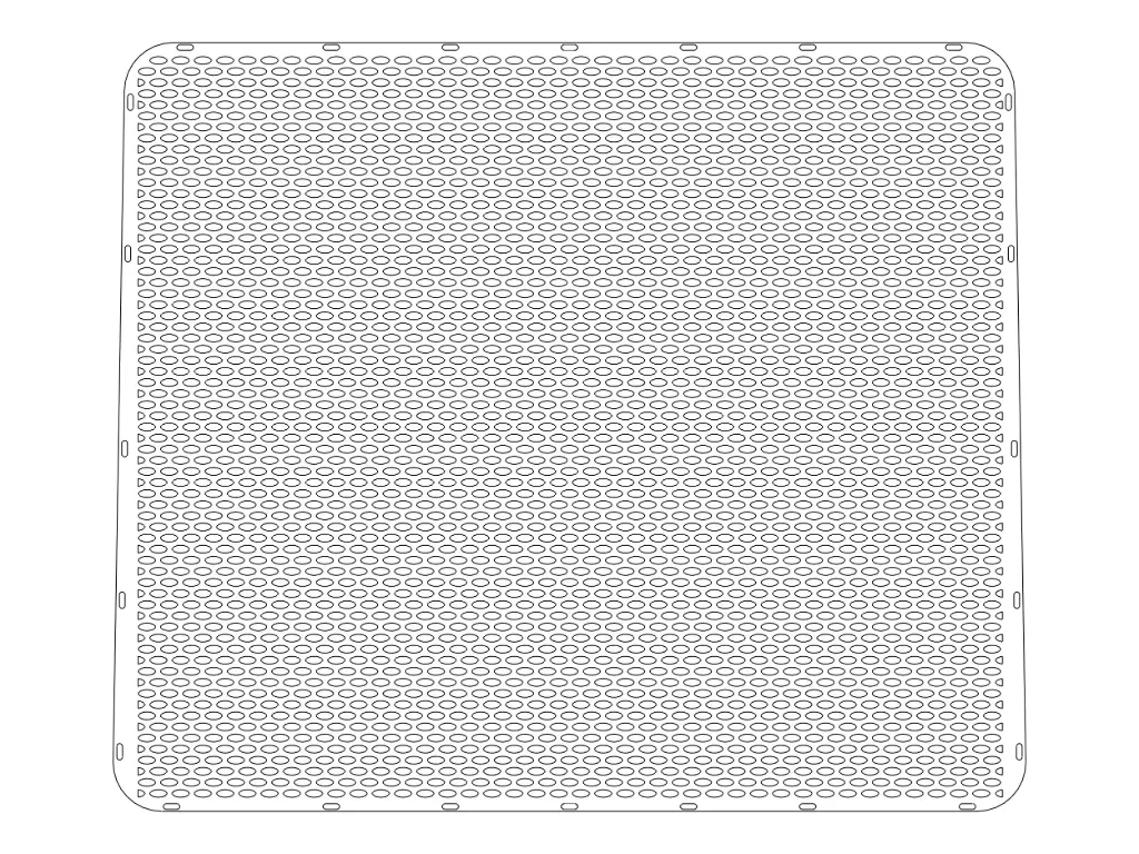 Peterbilt 379 Long Hood Punched Grills