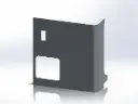 Peterbilt New Style 389 Sleeper Panels - Front Corner Passengers Side, 63" (72"), Ultra Cab