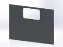 Kenworth Sleeper Panels - Back, Old Style