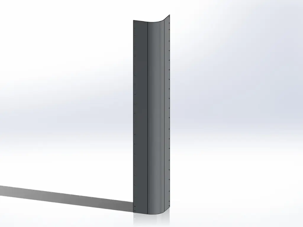 Kenworth Sleeper Panels - Back Corners