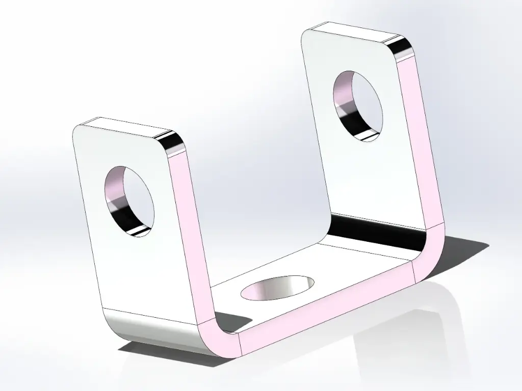 [SLI000745] Stainless Bracket for WJ208 Rubber Hood Catch Assembly