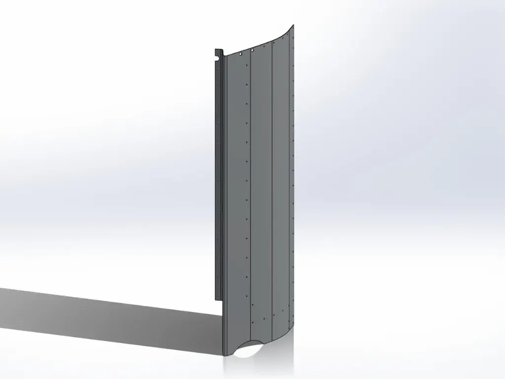 Kenworth Sleeper Panels - Front Corners