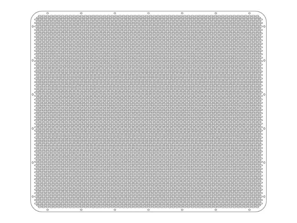 Peterbilt 389/589 STC Punched Grills - 379 Style