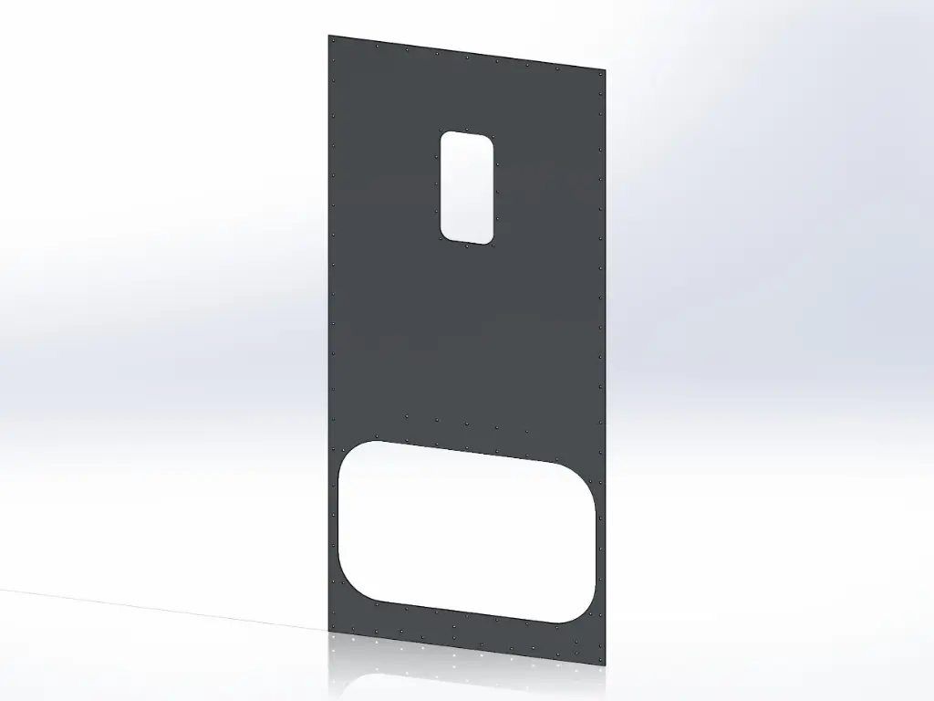 Kenworth Sleeper Panels - Sides, 54"