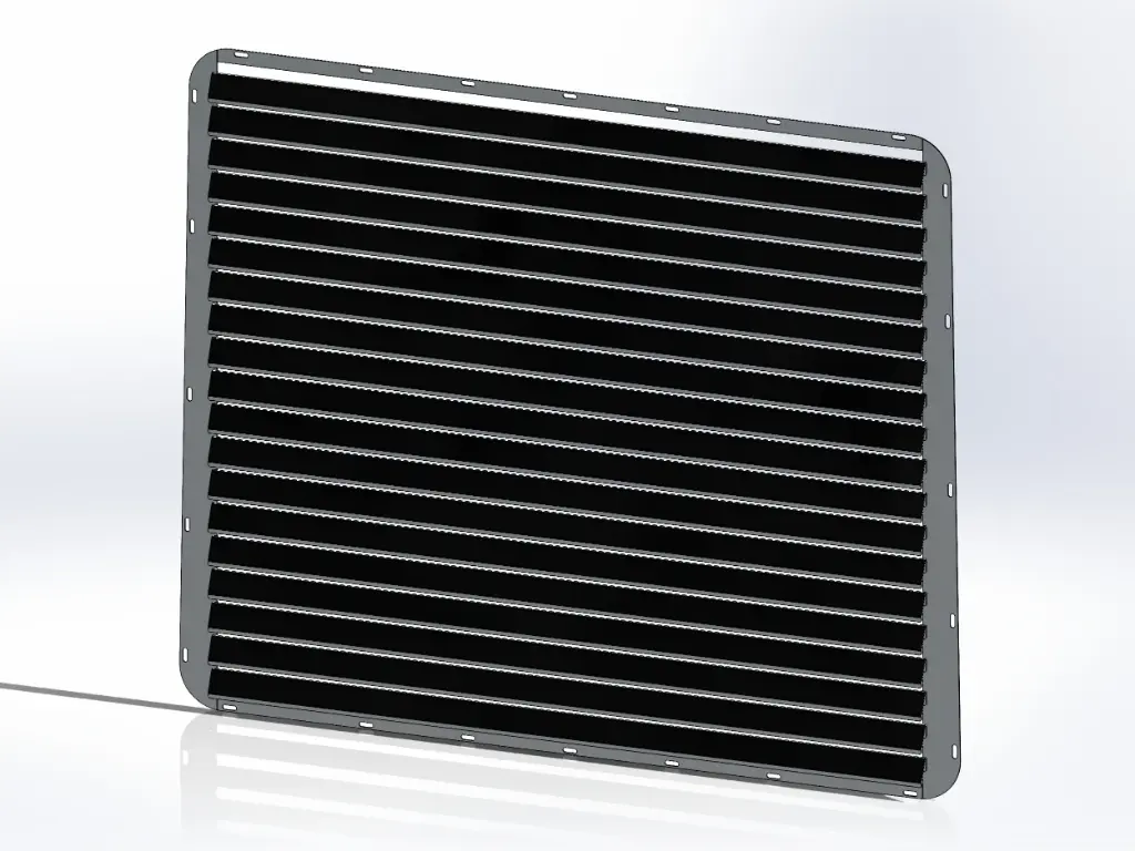 Peterbilt 379 Long Hood Beveled Grills