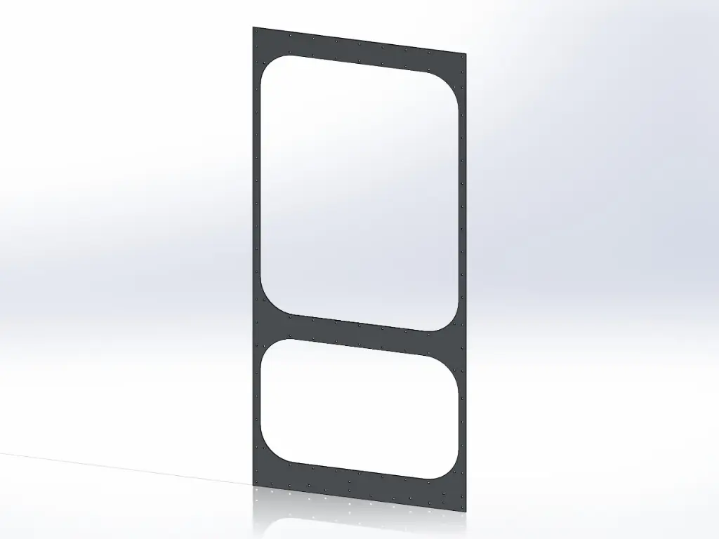 Kenworth Sleeper Panels - Sides, 54"