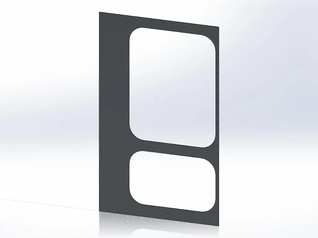 Kenworth Sleeper Panels - Sides, 62"