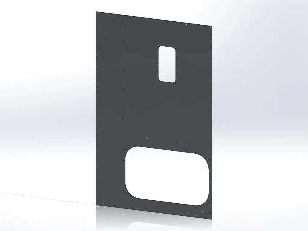 Kenworth Sleeper Panels - Sides, 62"