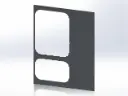 Kenworth Sleeper Panels - Sides, 72"