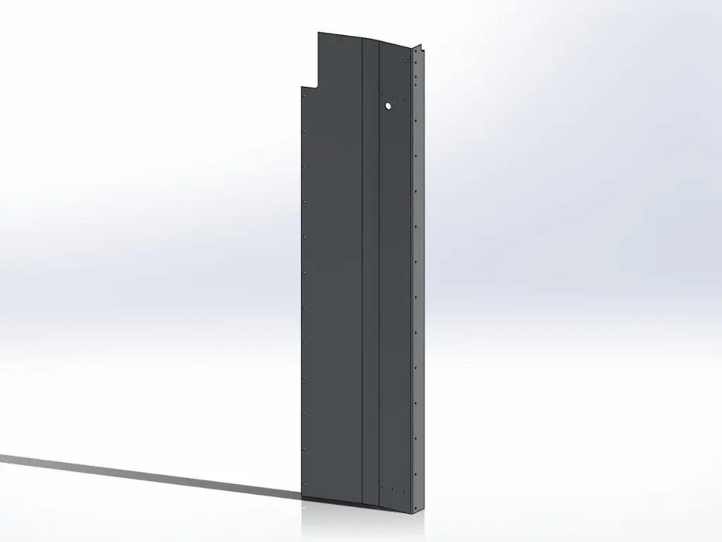 [SLI000164] Kenworth Sleeper Extensions - Bottom (Drivers Side)