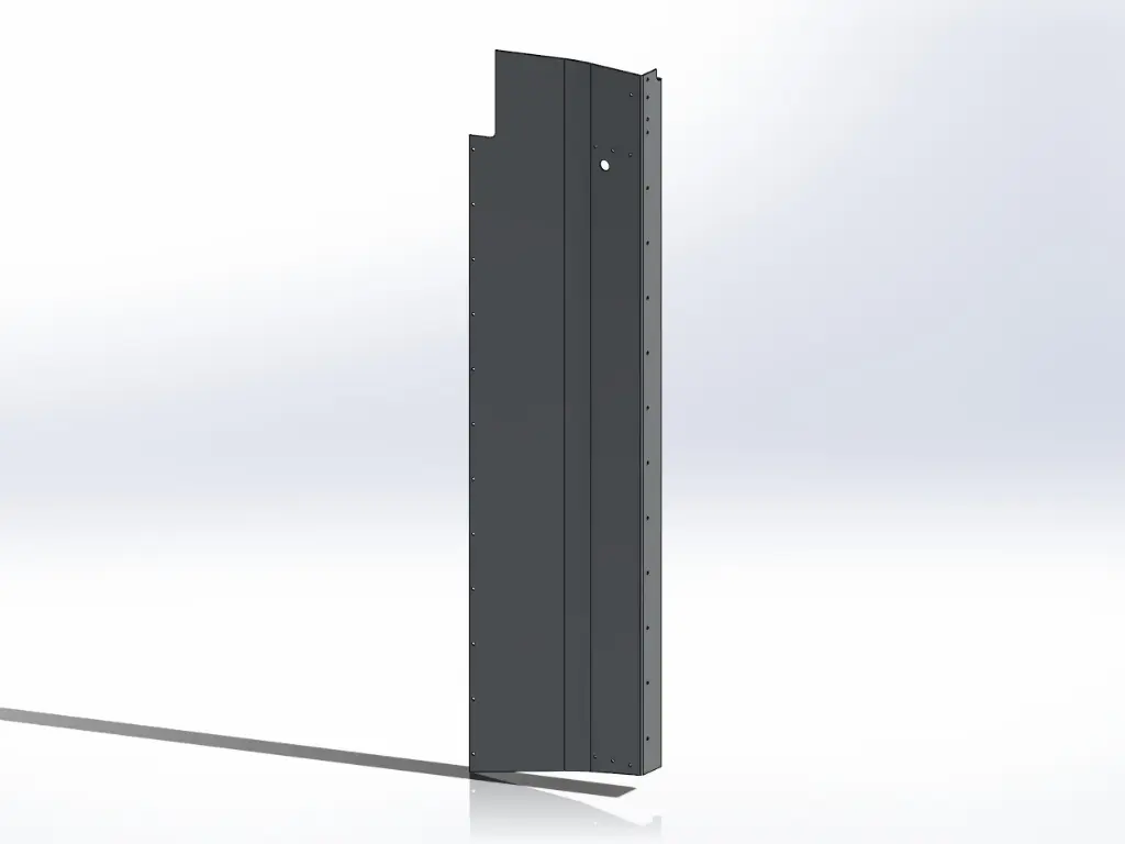 Kenworth Sleeper Extensions - Bottom, T660/T680