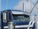 Peterbilt 3-Series Old Style Reverse Bow Tie Visors