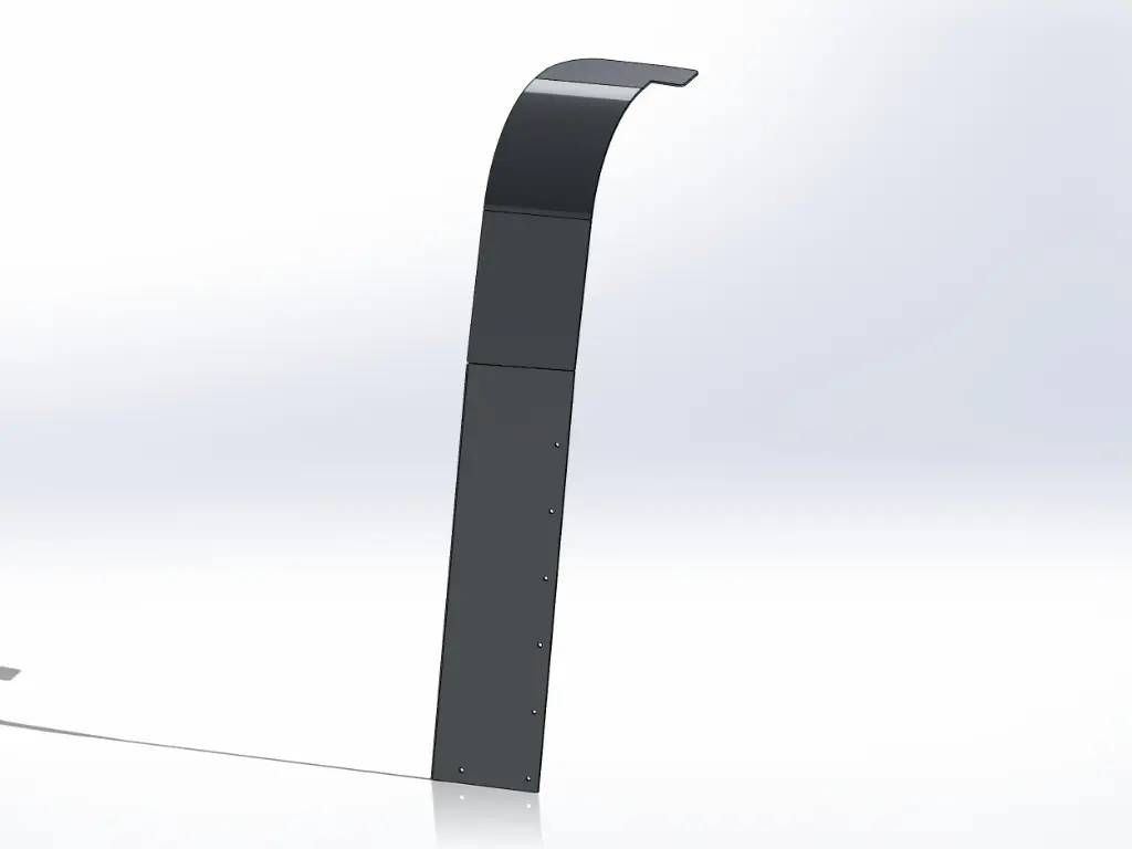 Peterbilt 70″ (78″) Short Sleeper Extensions - Top