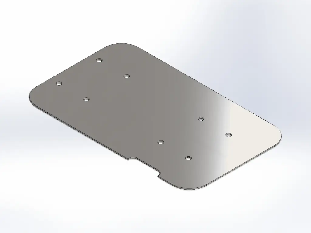 Seat Adapter Relocator Base - Mirror Stainless