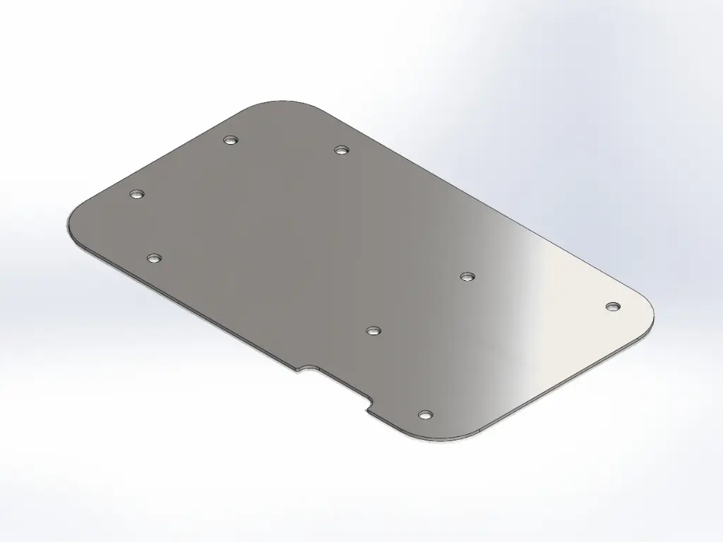 Seat Adapter Relocator Base - Mirror Stainless