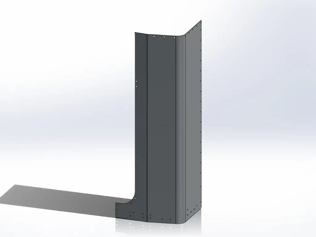 Kenworth Day Cab Back Corner Panels - New Style