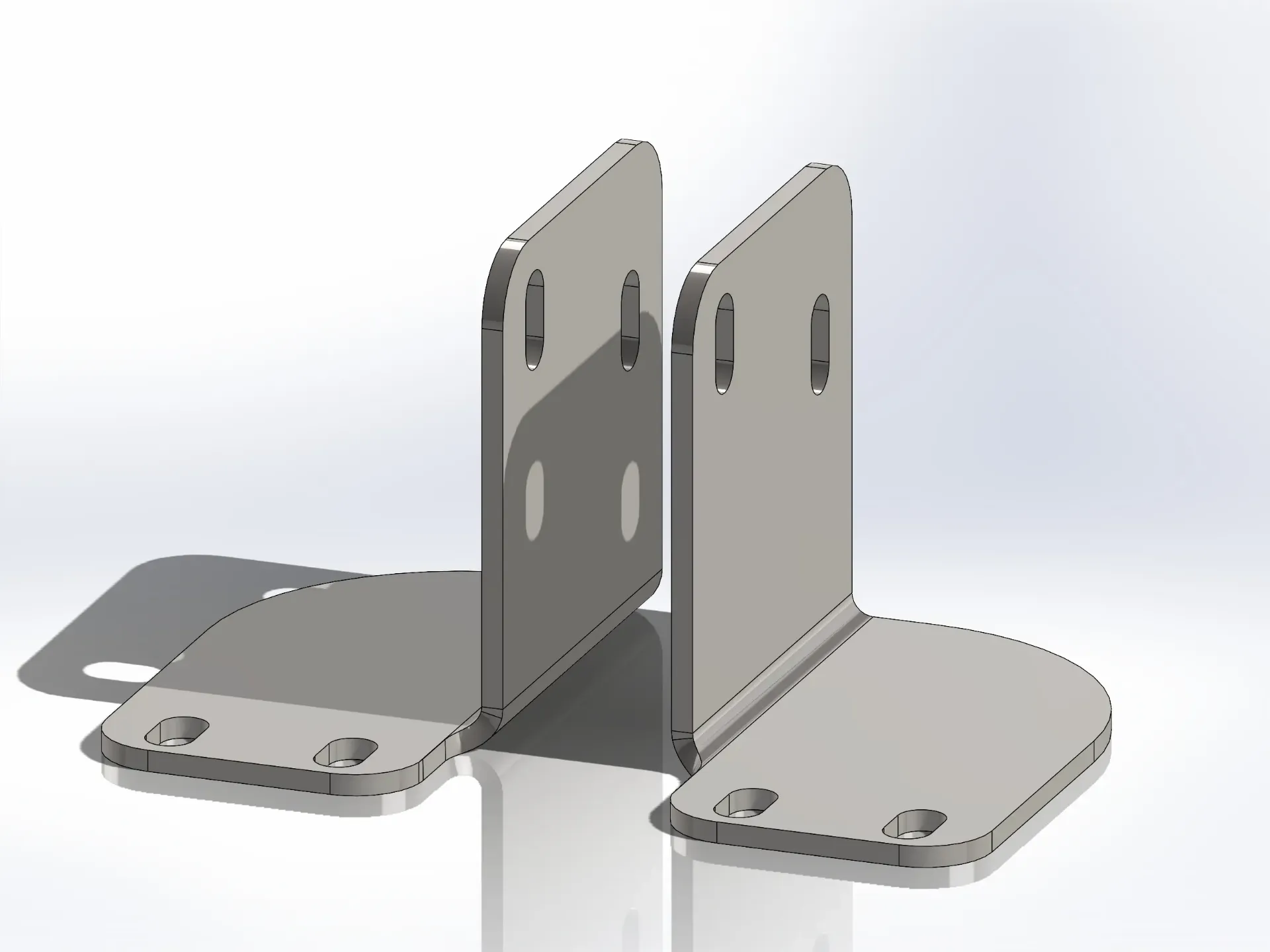 [SLI002113] Kenworth Sleeper Skirting Mounting Brackets (Full Set)