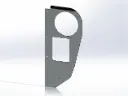 Kenworth Cab Air Cleaner Intake Panels - Stainless