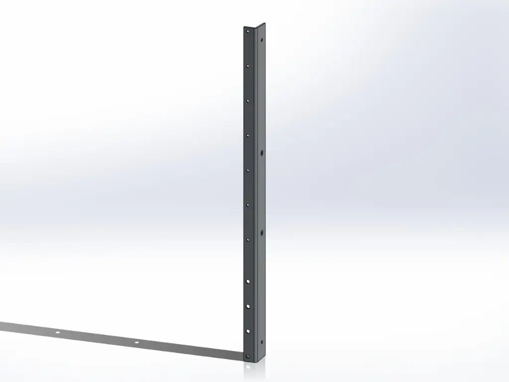 Kenworth Cab Cowl / Air Cleaner Intake Panel Mounting Angles