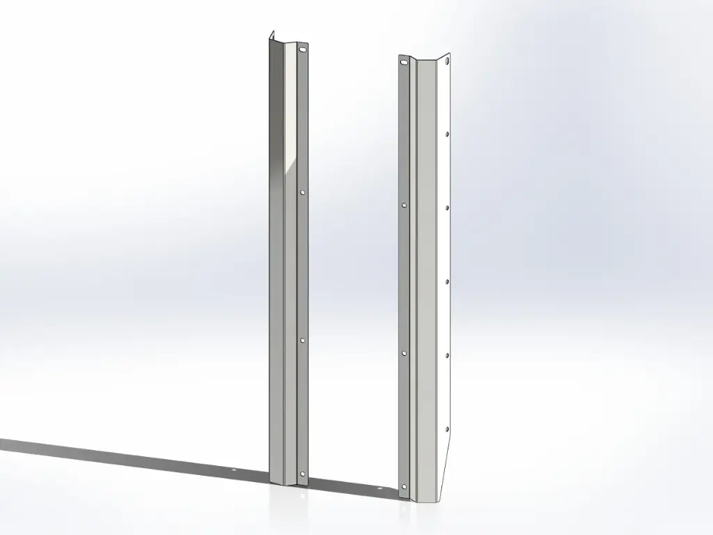 [SLI001228] Kenworth W900B Grill Crown Sides (Full Set)