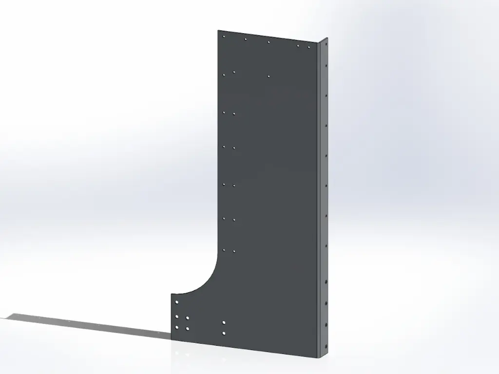 Kenworth Cab Cowl Panels - New Style, No Air Cleaners