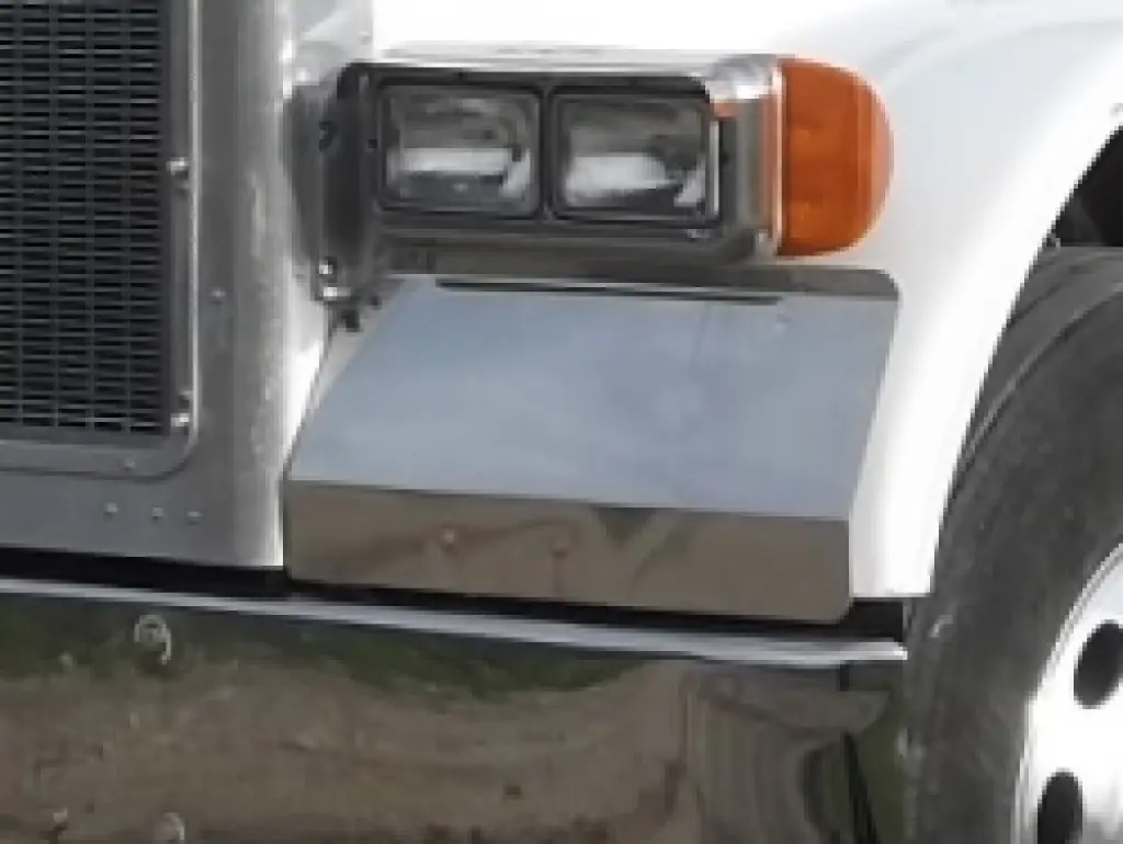 [SLI001252] Peterbilt 379 Stone Guards - Double Headlights (No, No, Full Set)