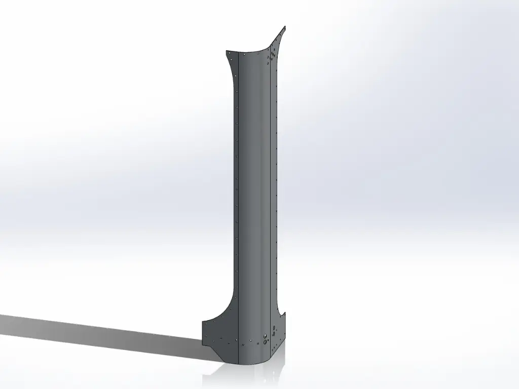 Peterbilt Cab Back Corner Panels - Ultra Cab