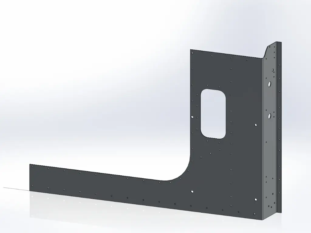 Peterbilt 359 Cab Cowl / Air Cleaner Panels