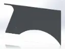 Peterbilt 359 Side Hood Panels - Short Hood
