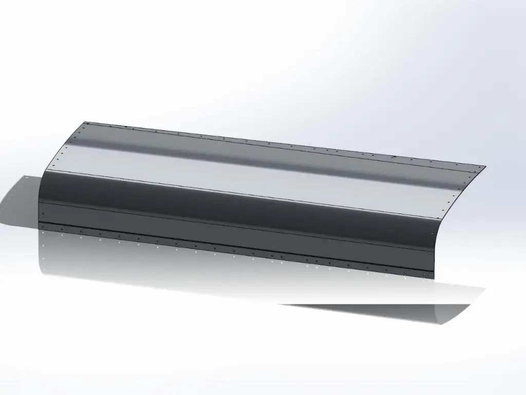 Peterbilt 359 Top Hood Panels - Long Hood