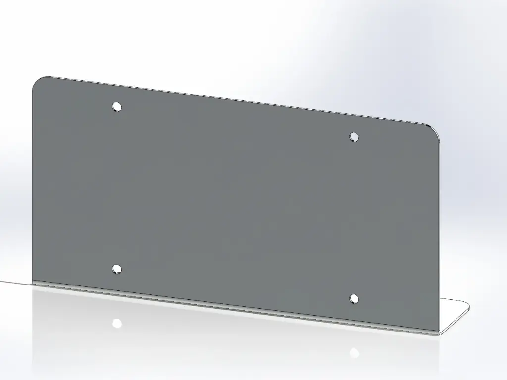 License Plate Holder - Single