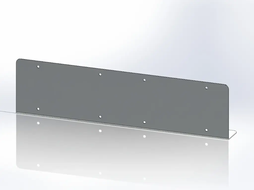 [SLI000295] License Plate Holder - Double