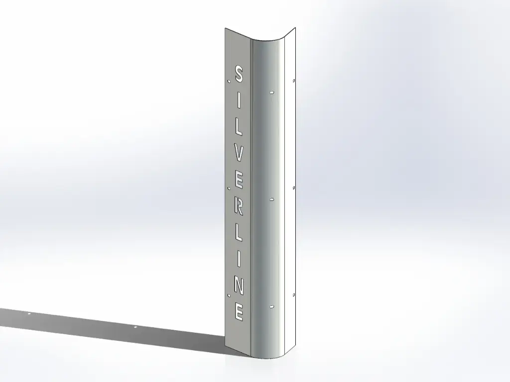 Kenworth OEM Factory Style Heatshields - 60"