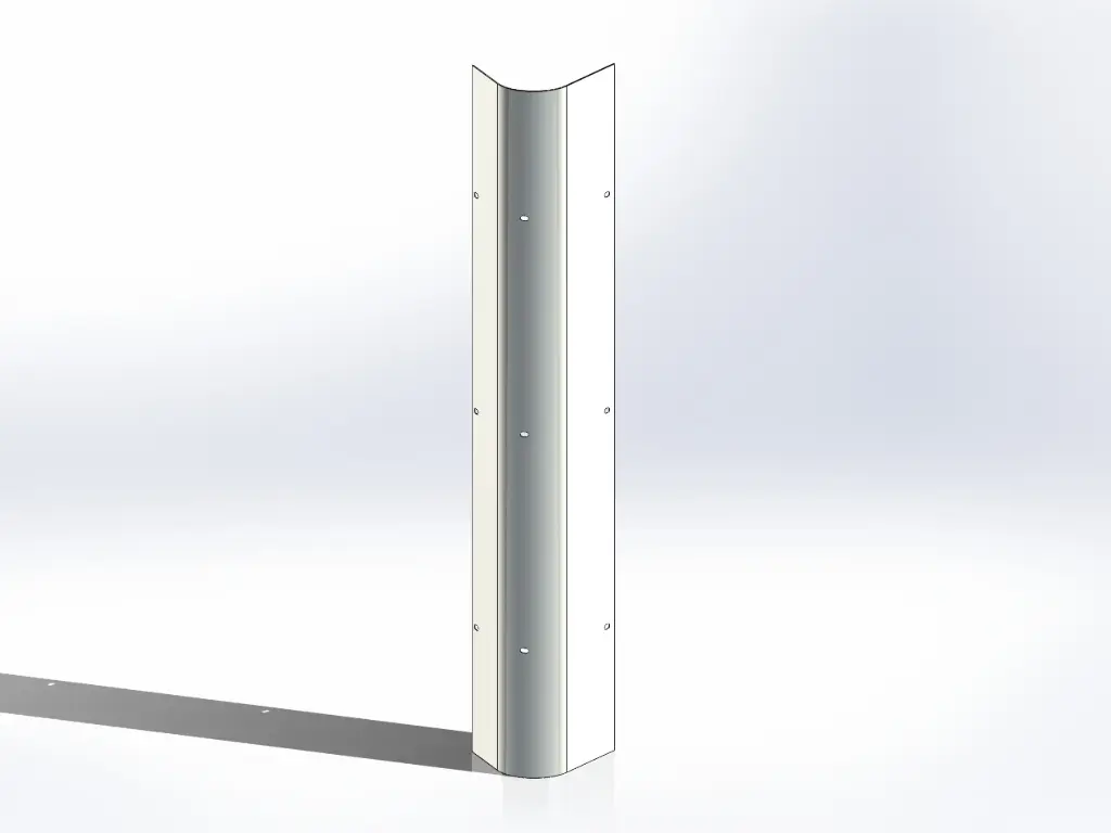 Kenworth Factory Style Heatshields - 65"