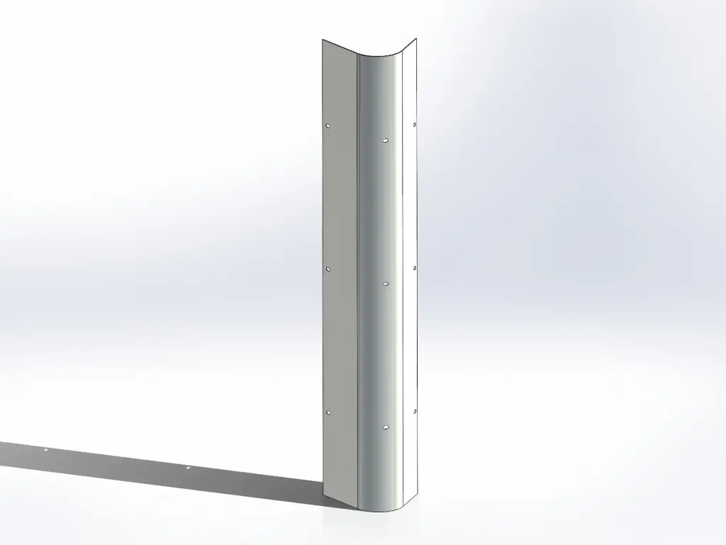 Kenworth OEM Factory Style Heatshields - 65"