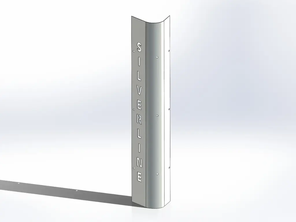 Kenworth OEM Factory Style Heatshields - 65"