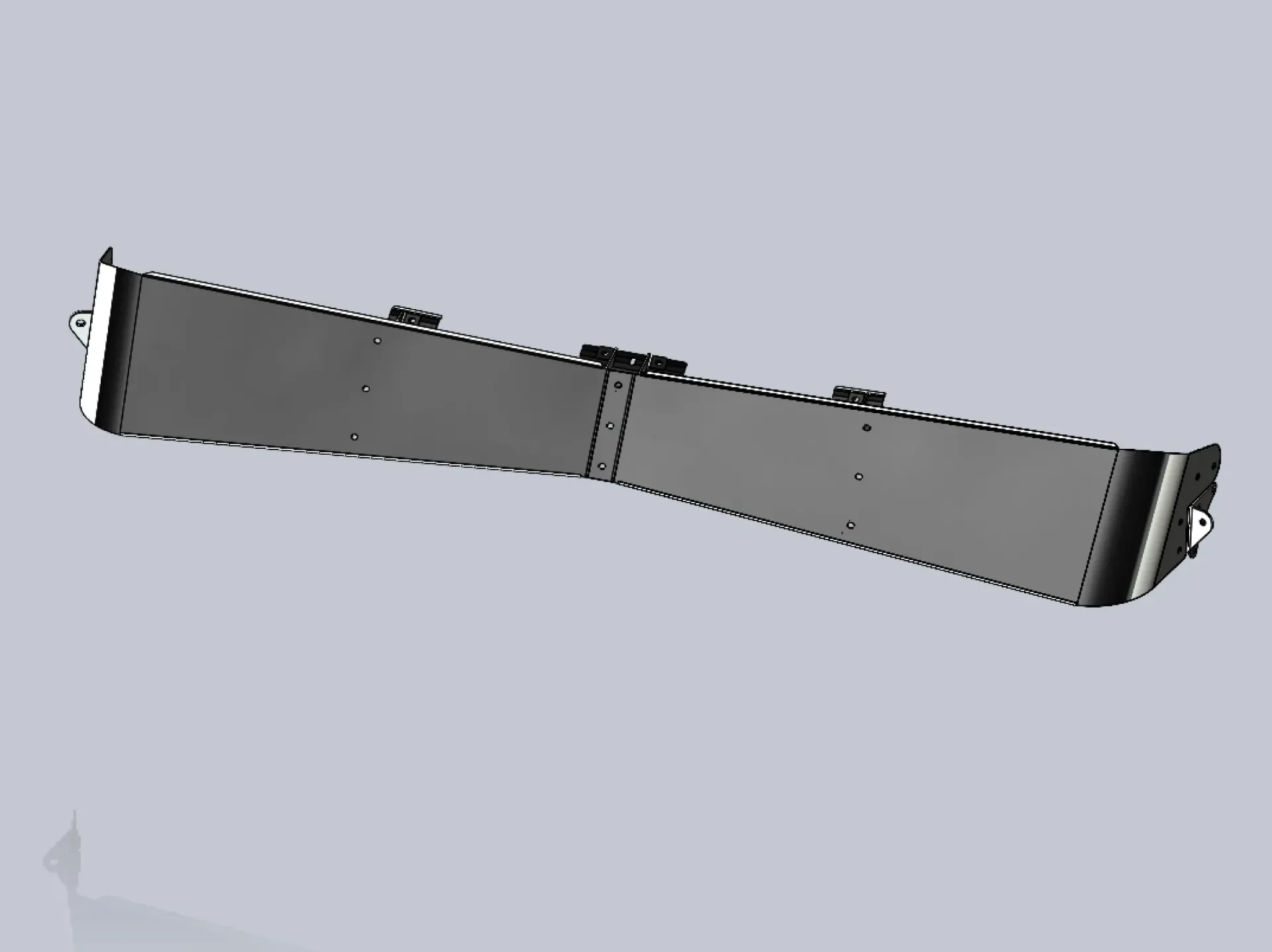 Kenworth Reverse Bow Tie Visors