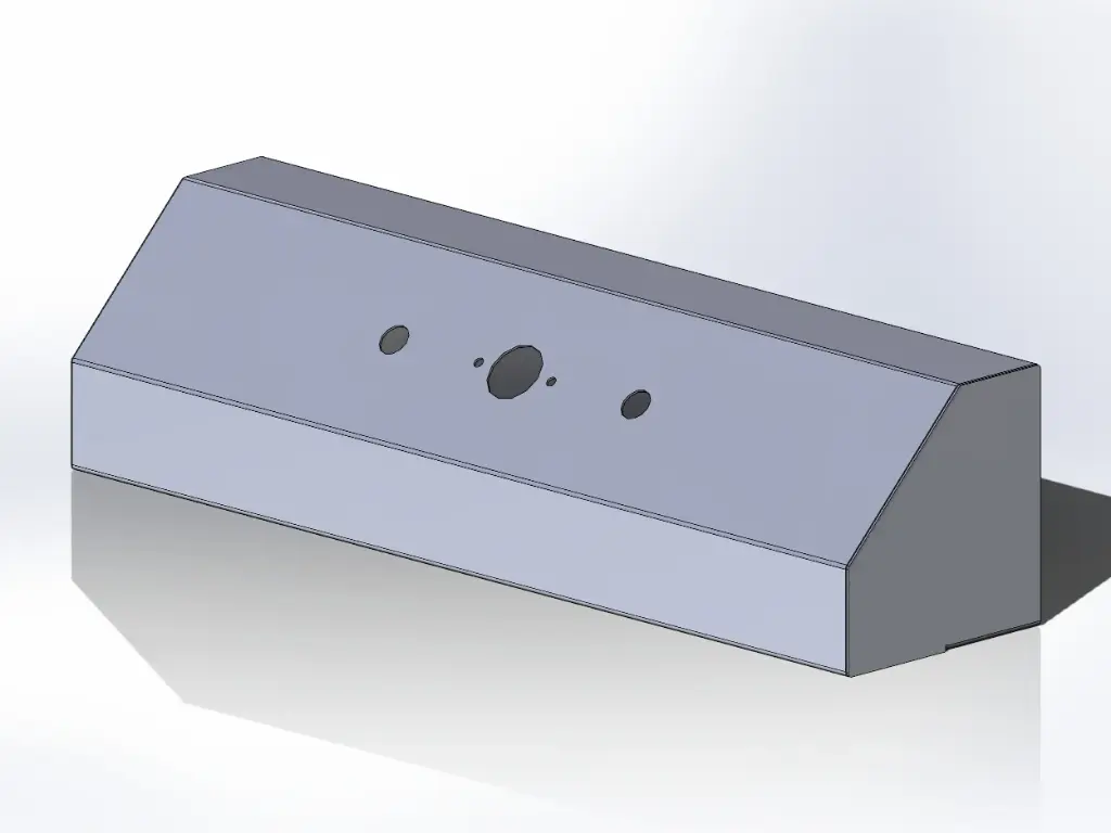 [SLI001654] Airline Box - 8" x 8" x 32" | Mirror Stainless