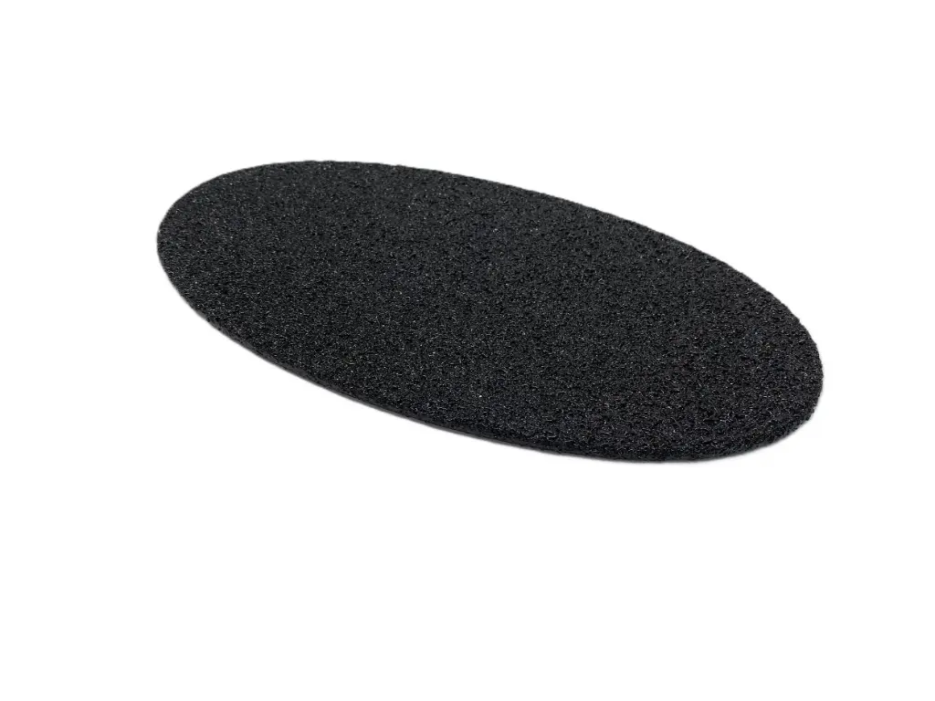 [SLI001725] Step Grips - Black Rubber Coated Aluminum (10"x5" Oval)