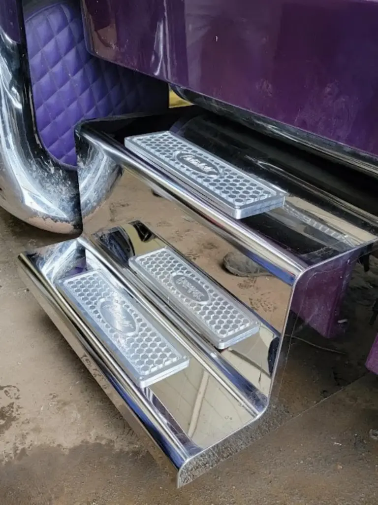 Step Grips - Milled Aluminum