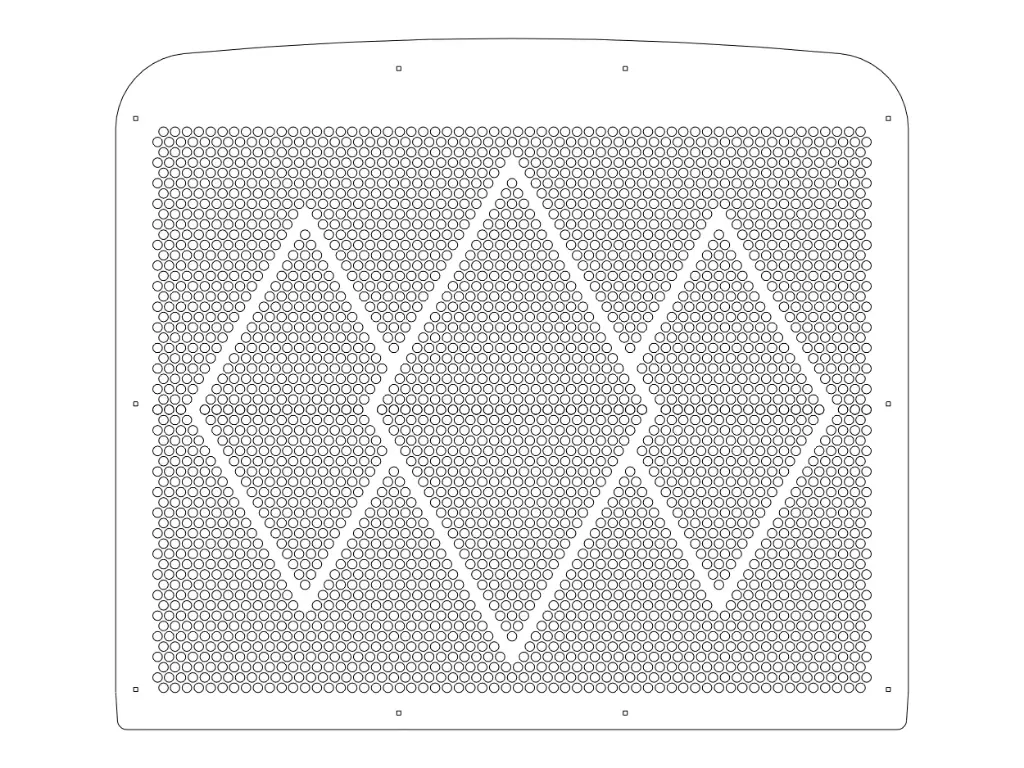 Freightliner Classic Punched Grills