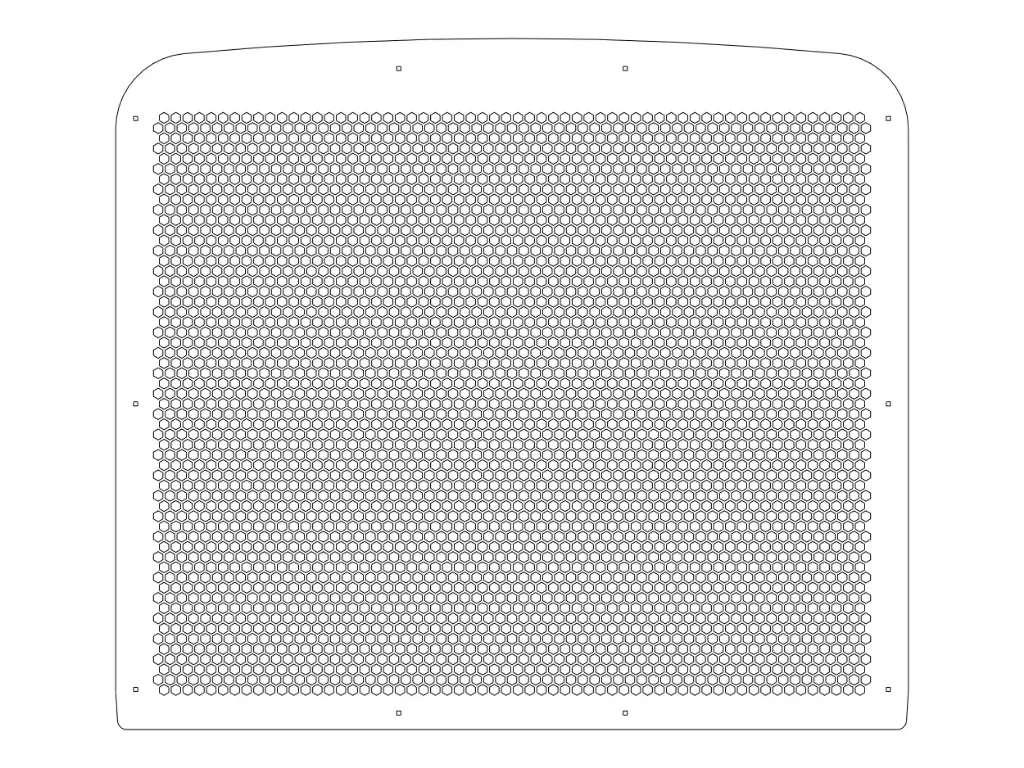 Freightliner Classic Punched Grills